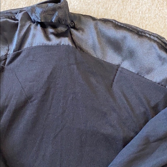 Black satin dress - Picture 5 of 6